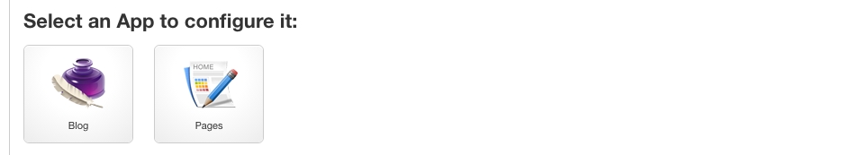 Edit App configuration